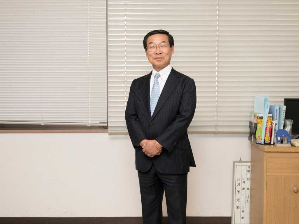 代表取締役社長の藤原 輝昌の写真